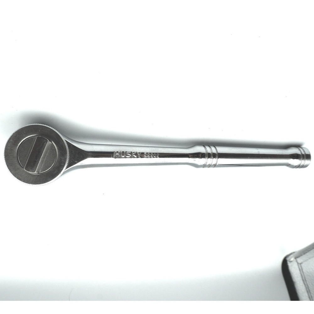 Husky Ratchet 3/8 Drive 22202 Chrome Round Head Hand Tool